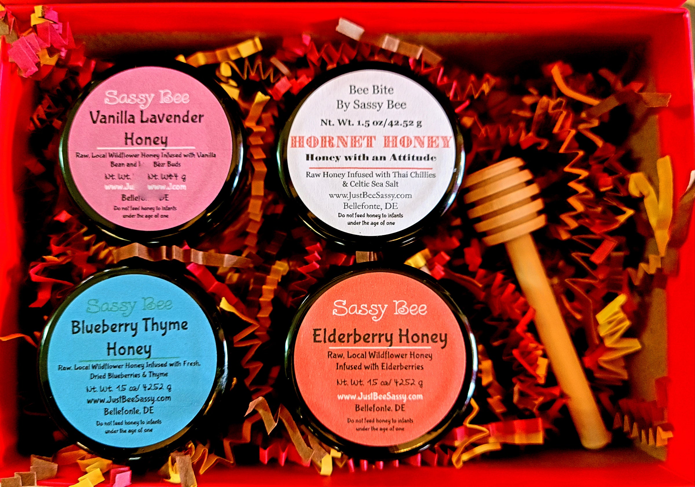 Sassy Bee Infused Honey | Sassy Bee